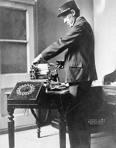 Quien inventó el telégrafo: Telegrafista experimentado